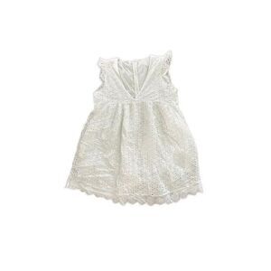 Unknown brand size small, eyelet, mini skirt with short slipped underneath